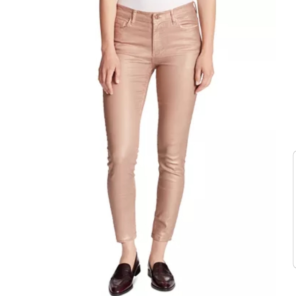🌟HP🌟ELLA MOSS Foiled HighRise Skinny Ankle Jeans